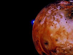 Jupiter's Moon Io with Active Plume of Loki